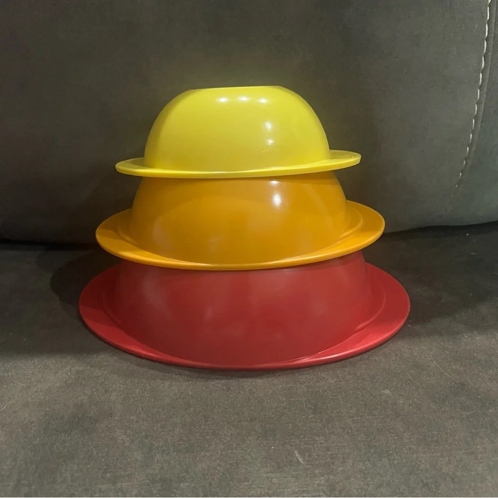 GHP Melamine Colorful Nesting Bowls‎